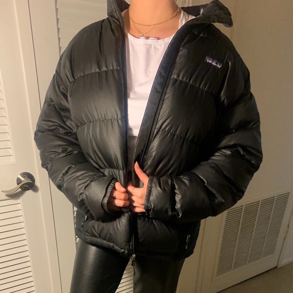 men’s XL black patagonia puffer